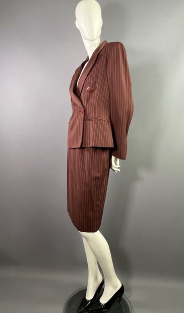 CHRISTIAN DIOR COORDONNÉS Ensemble tailleur...