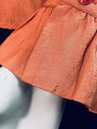 SAINT LAURENT Rive Gauche - Blouse en soie...