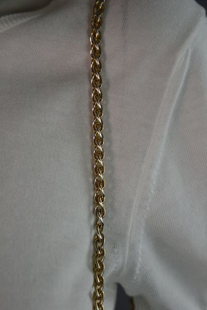SALVATORE FERRAGAMO Sac à main en cuir velours...