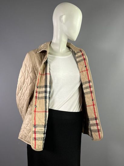 BURBERRY LONDON Veste matelassée imperméable...