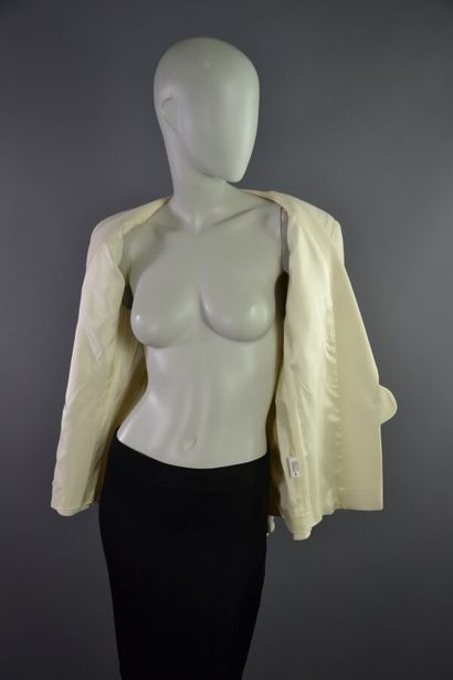 PIERRE CARDIN Paris Veste en laine ivoire...