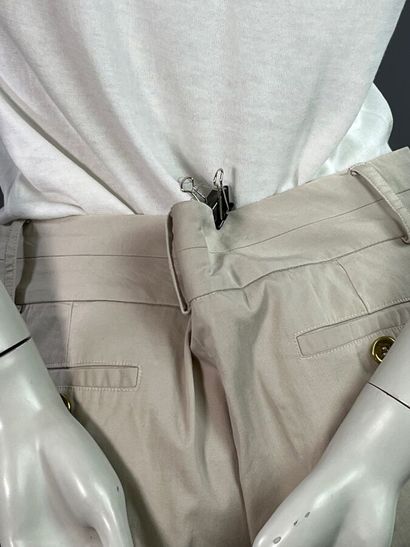 BURBERRY Lot de 2 pantalons denim bleu et...