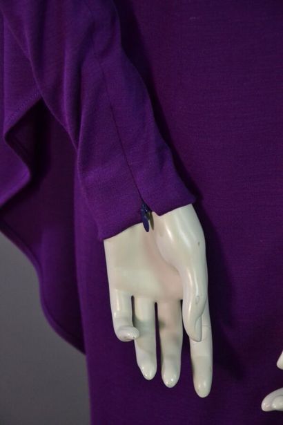 JEAN LOUIS SCHERRER Robe en laine jersey...