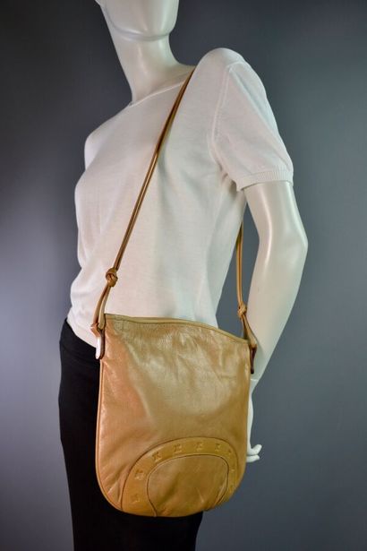 CÉLINE PARIS sac besace bandoulière en cuir...