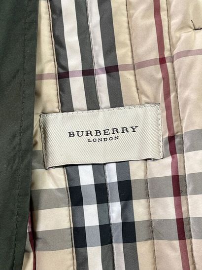 BURBERRY LONDON Veste imperméable matelassée...
