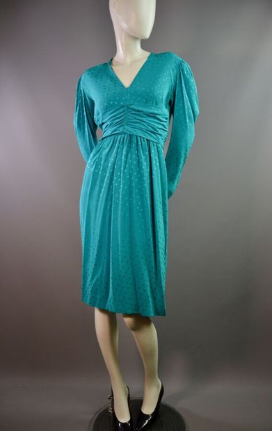 GUY LAROCHE Boutique - Robe cocktail en soie...