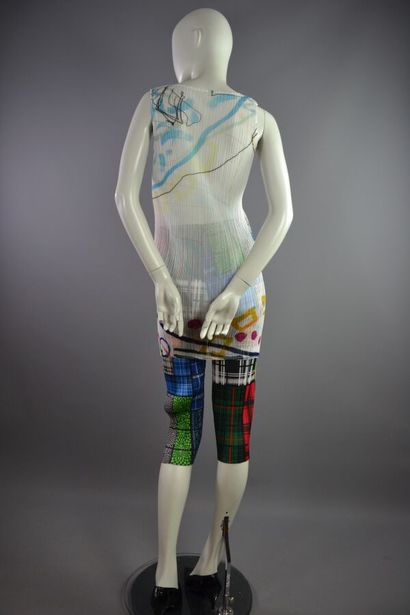 ISSEY MIYAKE pleats please top et pantalon...