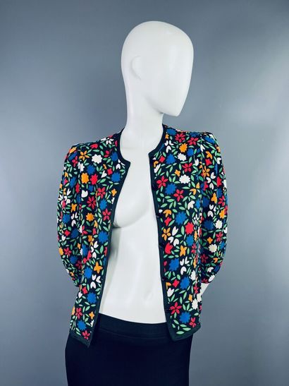 SAINT LAURENT Rive Gauche - Veste d'été en...