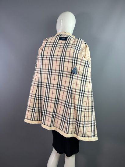 BURBERRY femme Manteau duffle-coat en toile...