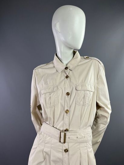 BURBERRY Lot de 2 robes d'été saharienne...