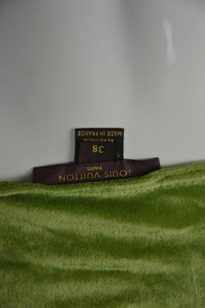 LOUIS VUITTON Maillot de bain velours vert...