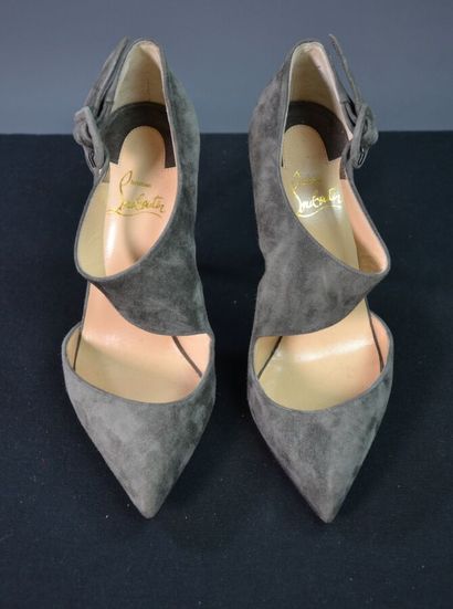CHRISTIAN LOUBOUTIN Escarpins ouverts en...
