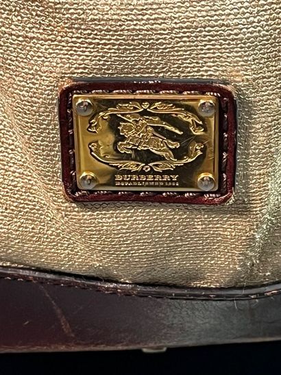 BURBERRY Grand sac cabas bandoulière en toile...