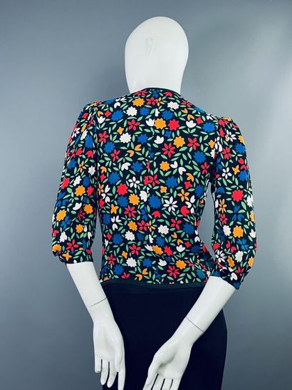 SAINT LAURENT Rive Gauche - Veste d'été en...