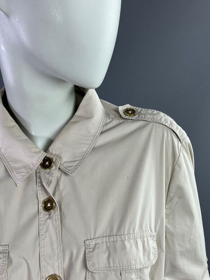 BURBERRY Lot de 2 robes d'été saharienne...