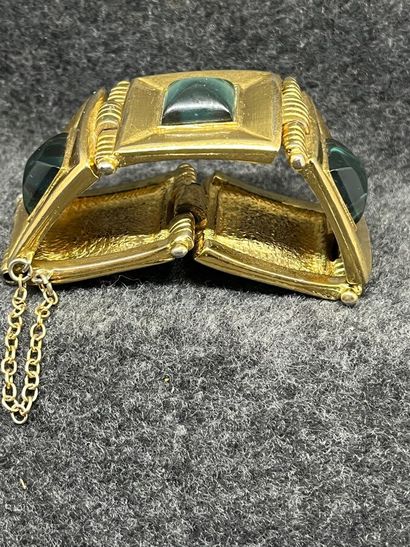 JEAN LOUIS SCHERRER Bracelet manchette et...
