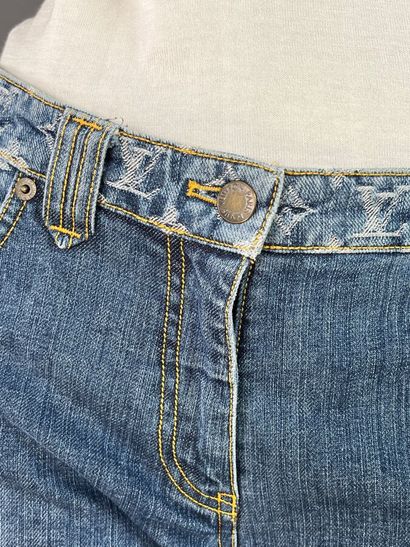 LOUIS VUITTON Paris pantalon denim monogram...