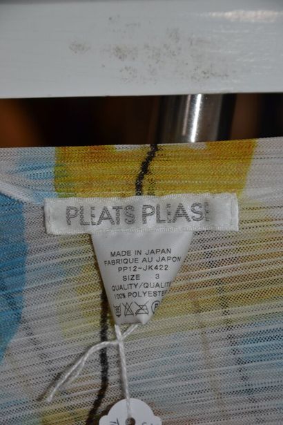 ISSEY MIYAKE pleats please top et pantalon...