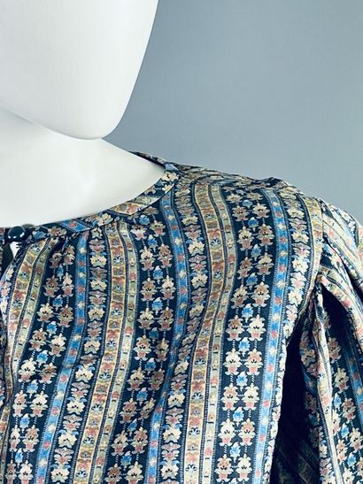 SAINT LAURENT Rive Gauche Ensemble jupe en...