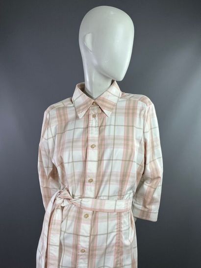 BURBERRY Lot de 2 robes d'été saharienne...