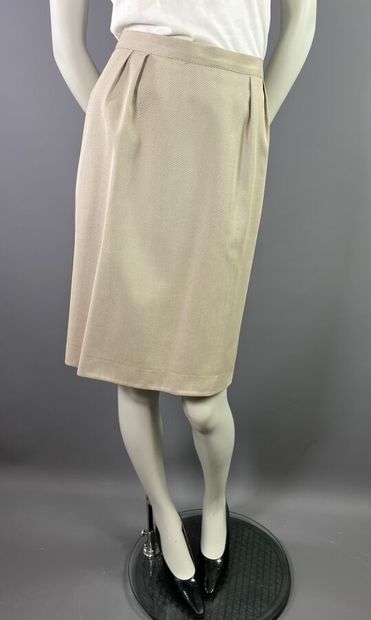 CELINE PARIS Ensemble tailleur saharienne...