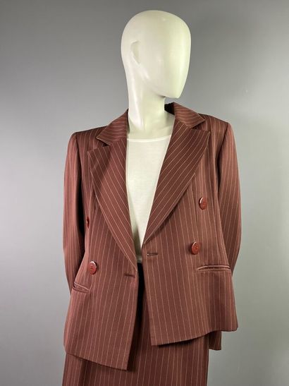 CHRISTIAN DIOR COORDONNÉS Ensemble tailleur...