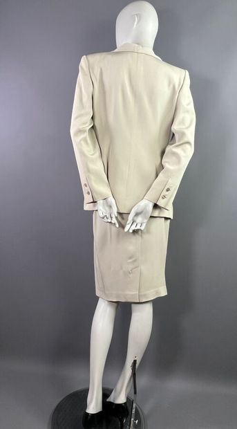 CELINE PARIS Ensemble tailleur saharienne...