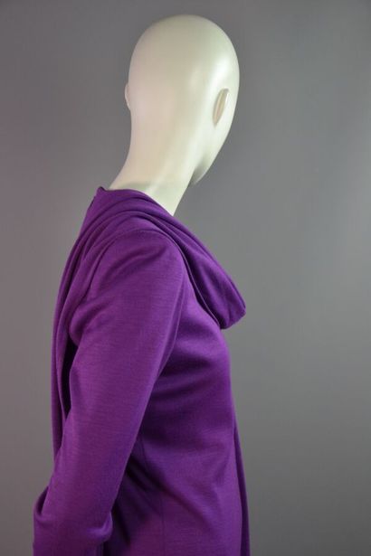 JEAN LOUIS SCHERRER Robe en laine jersey...