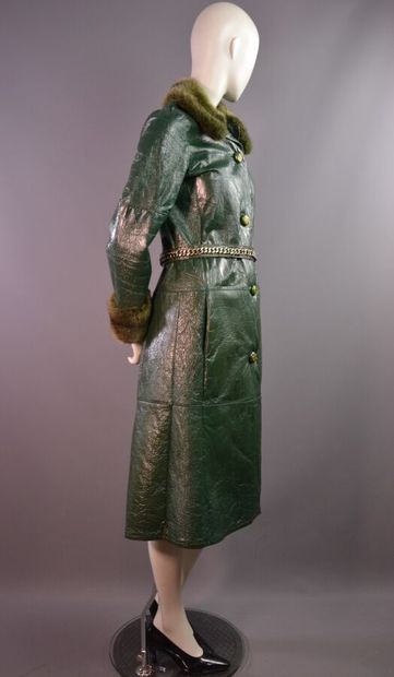 DIOR BOUTIQUE FOURRURE Manteau pelisse en...