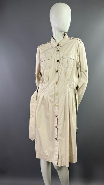 BURBERRY Lot de 2 robes d'été saharienne...