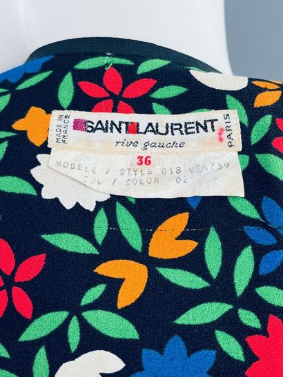 SAINT LAURENT Rive Gauche - Veste d'été en...
