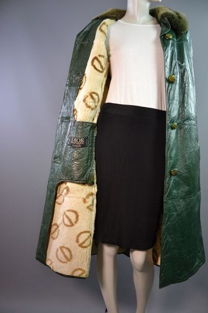 DIOR BOUTIQUE FOURRURE Manteau pelisse en...
