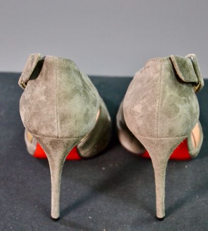 CHRISTIAN LOUBOUTIN Escarpins ouverts en...