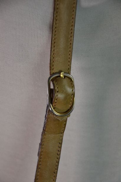 CELINE PARIS Sac besace en toile monogram...