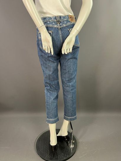 LOUIS VUITTON Paris pantalon denim monogram...