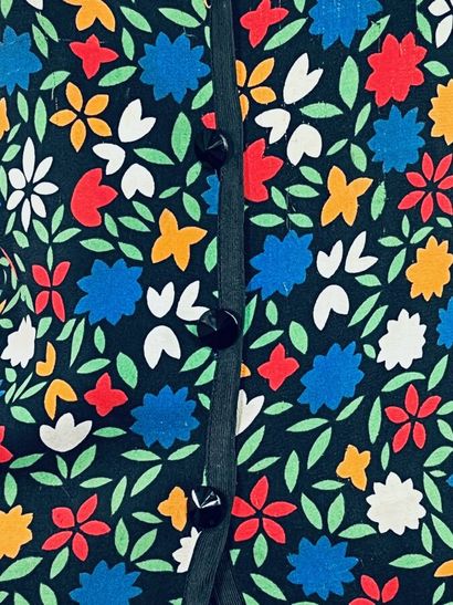 SAINT LAURENT Rive Gauche - Veste d'été en...