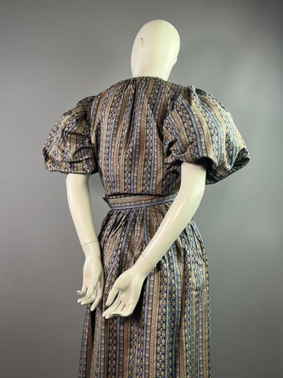 SAINT LAURENT Rive Gauche Ensemble jupe en...