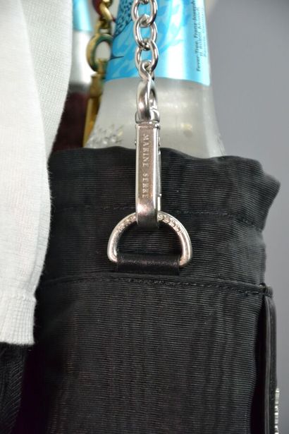 MARINE SERRE Lot de 2 porte gourde chaînés...
