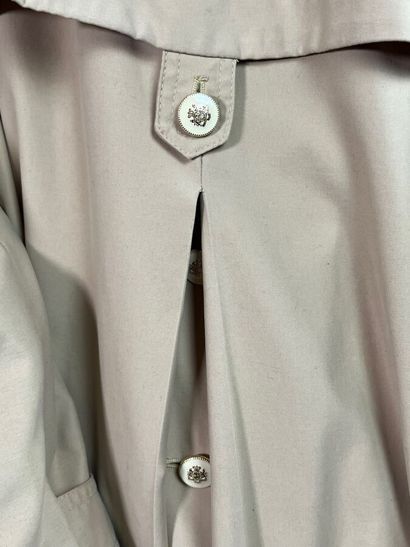 MARELLA Trench imperméable en toile peau...