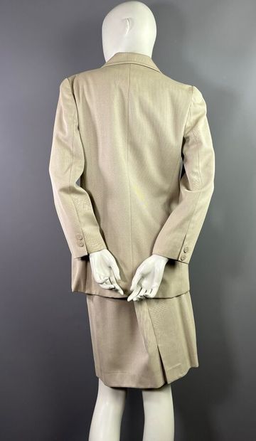 CELINE PARIS Ensemble tailleur saharienne...