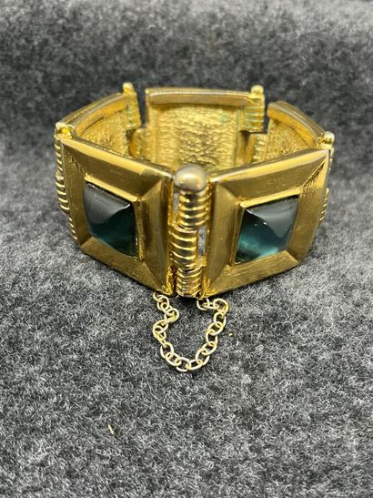 JEAN LOUIS SCHERRER Bracelet manchette et...