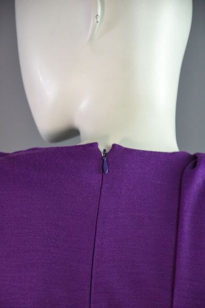 JEAN LOUIS SCHERRER Robe en laine jersey...