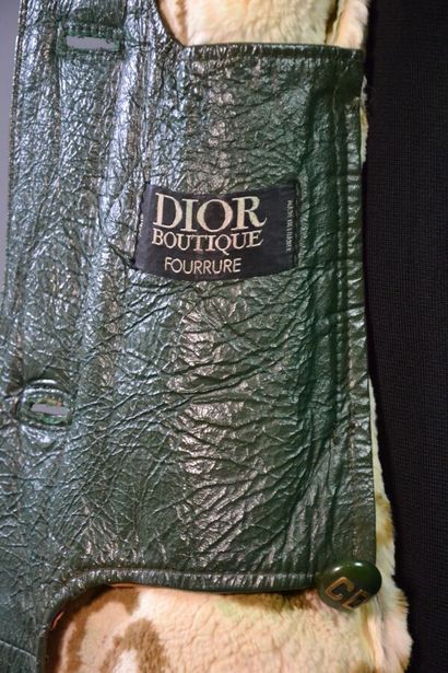 DIOR BOUTIQUE FOURRURE Manteau pelisse en...