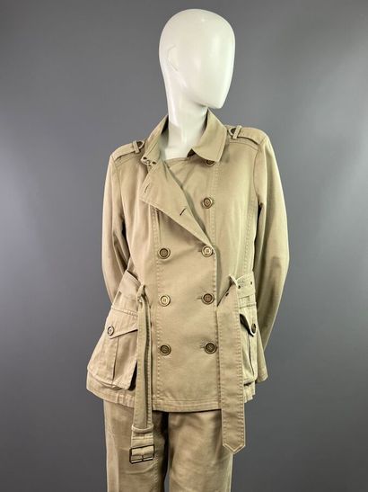 BURBERRY BRIT Ensemble trench pantalon en...