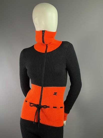 COURRÈGES PARIS Combinaison pantalon moulante...