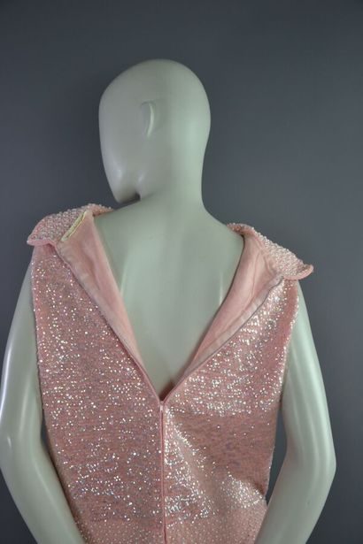 TED LAPIDUS Top sans manches en laine rose...