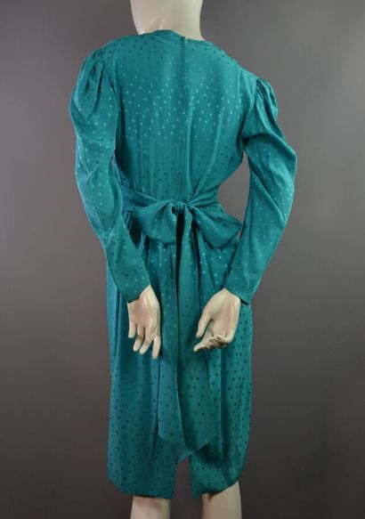 GUY LAROCHE Boutique - Robe cocktail en soie...