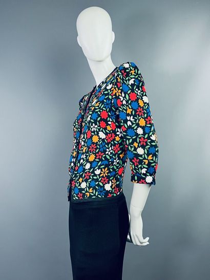SAINT LAURENT Rive Gauche - Veste d'été en...