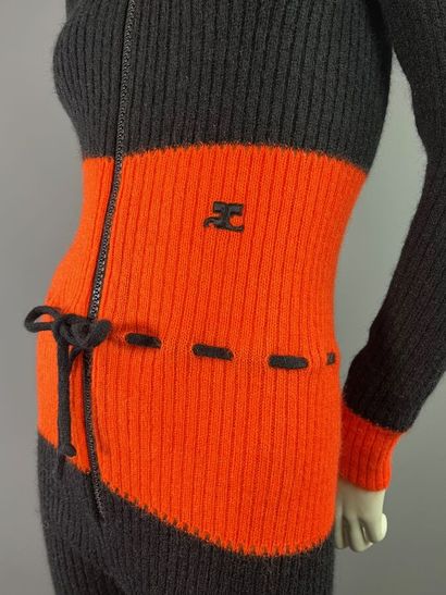 COURRÈGES PARIS Combinaison pantalon moulante...
