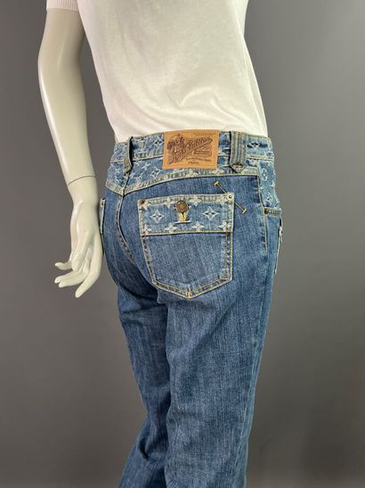 LOUIS VUITTON Paris pantalon denim monogram...